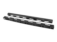 Lanberg Rack-kabel styrepanel Sort