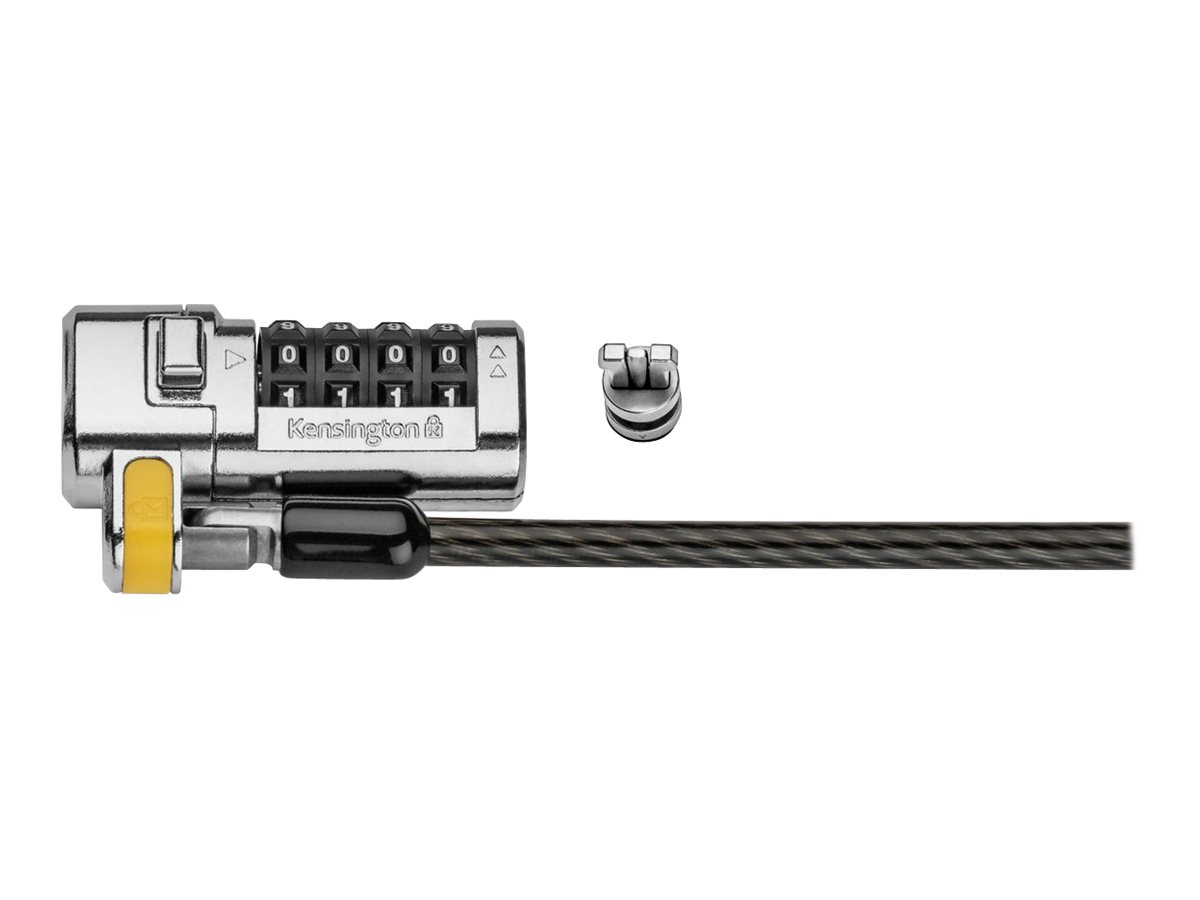 Kensington ClickSafe Combination Laptop Lock security cable Product shot Close-up 75552