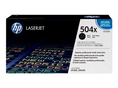 HP Toner CE250X schwarz ColorSphere HV - CE250X