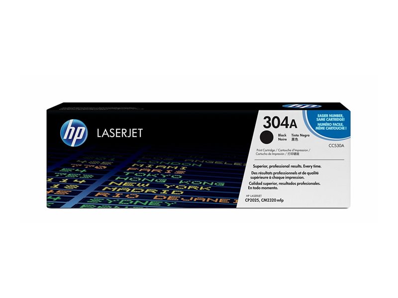 HP COLOR LASERJET CC530A BLACK