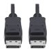 Eaton Tripp Lite Series DisplayPort 1.4 Cable with Latching Connectors, 8K (M/M), Black, 6 ft. (1.8m)