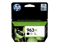 HP 963XL Sort 2000 sider Blæk 3JA30AE#301