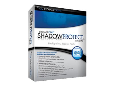 ShadowProtect Virtual Server (v. 5.x) license + 1 Year Maintenance 24 virtual machines 