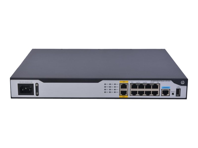 HPE MSR1003-8 - Router 8-port switch | Overview, Specs, Details | SHI