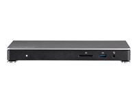 Startech Thunderbolt 3 Dock, Dual Monitor 4K 60Hz TB3 Laptop Docking Station with DisplayPort, 85W Power Delivery Charging, 6