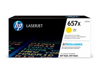 HP 657X LJ Toner Cartouche Jaune HY