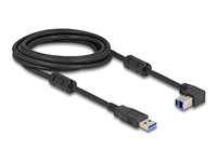 DeLOCK USB 3.0 USB-kabel 3m Sort