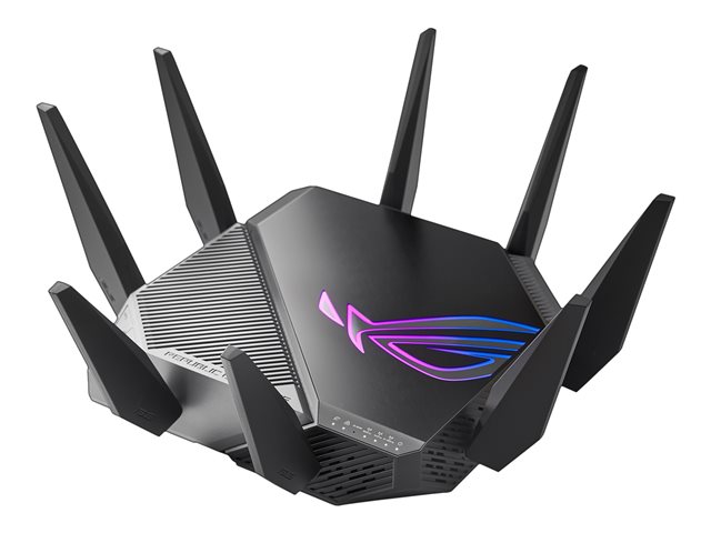 Image of ASUS ROG Rapture GT-AXE11000 - wireless router - Wi-Fi 6E - Wi-Fi 6 - desktop