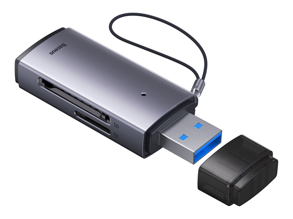 Baseus Lite Series BS-OH068 card reader USB Product shot Left-angle 79750