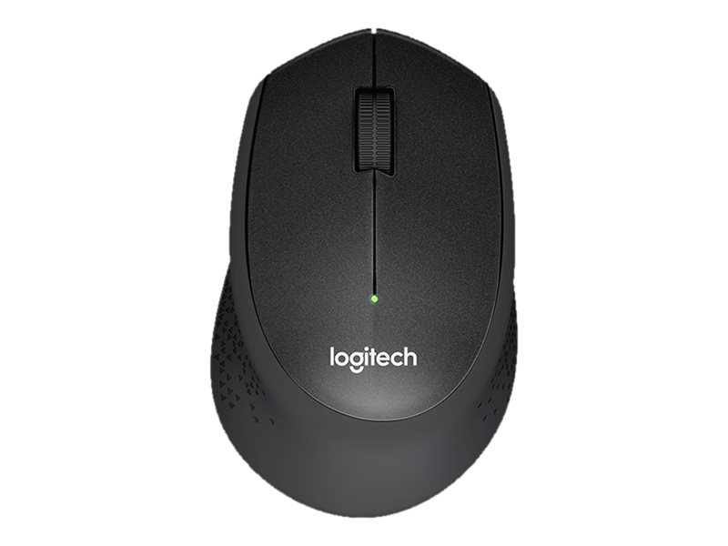 Logitech M331 SILENT PLUS mouse 2.4 GHz Product shot Right-angle 79400