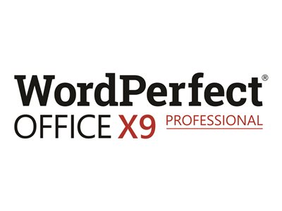 WordPerfect Office X9 Professional Edition Media CTL Win English, French