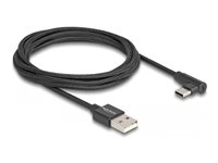 DeLOCK USB 2.0 USB Type-C kabel 2m Sort