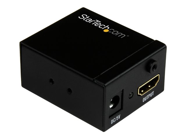 StarTech.com 115 ft/35 m HDMI Signal Booster - 1080p Signal Repeater - HDMI Inline Amplifier & Extender - 7.1 Audio Support (HDBOOST)
