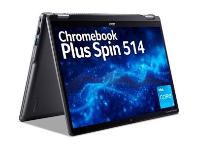 Chromebook Plus Spin 514 CPE594-1N-TCO - Flip desi