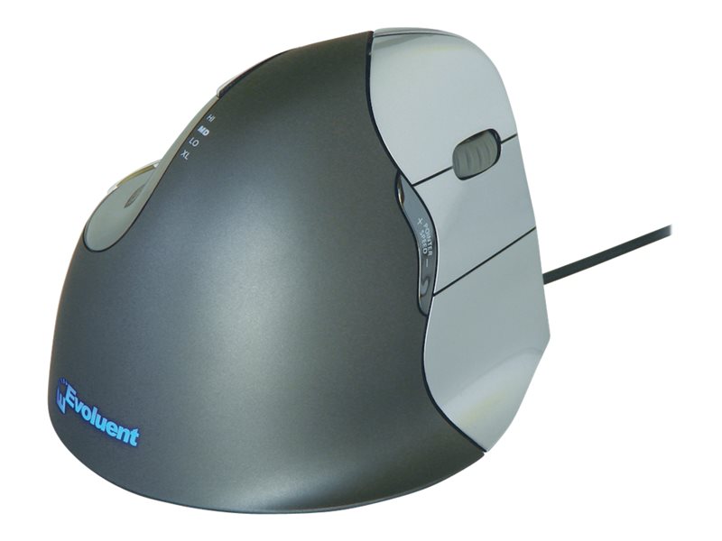 Evoluent VM4 Mouse Right Hand Black – Evoluent