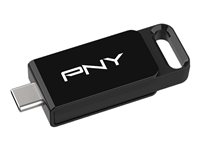 PNY Elite 64GB 3.2 Gen 1 USB stick Sort