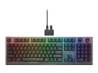Alienware Tri-Mode AW920K Tastatur Mekanisk AlienFX per-nøgle RGB/16,8 millioner farver Trådløs Kabling Amk. engelsk