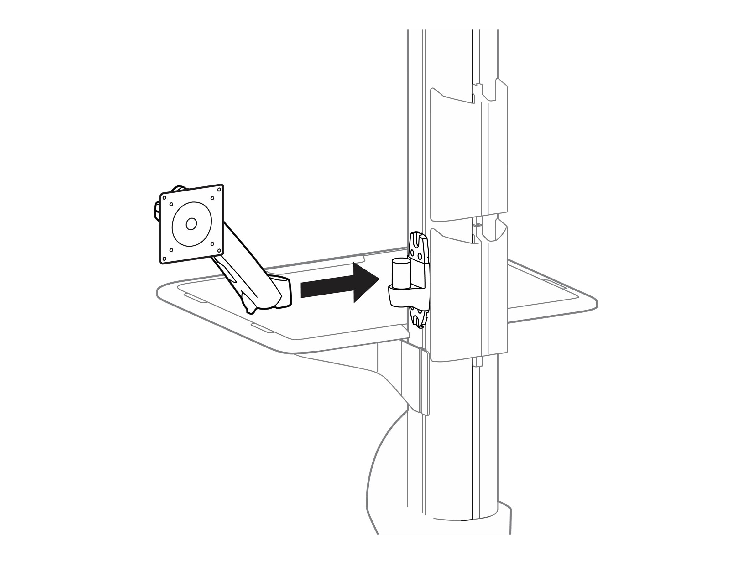 Ergotron - Mounting bracket