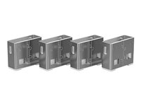 Bloqueurs de ports USB, 10 pièces, Blanc