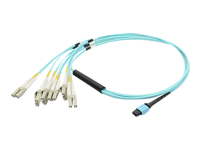 AddOn - Cordon de raccordement - LC multi-mode (M) pour MPO multimode (F) - 15 m 
