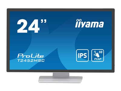 IIYAMA 60.5cm (23,8) T2452MSC-W1 16:9 M-Touch HDMI+2USB IPS retail - T2452MSC-W1