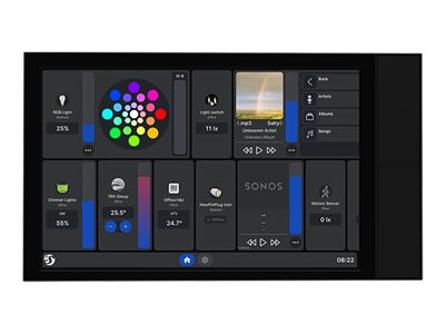 SHELLY Wall Display XL Black Display