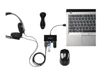 Kensington - hub - 4 ports