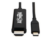 Tripp Lite USB C to HDMI Adapter Cable USB 3.1 Gen 1 4K M/M USB-C Black 6ft