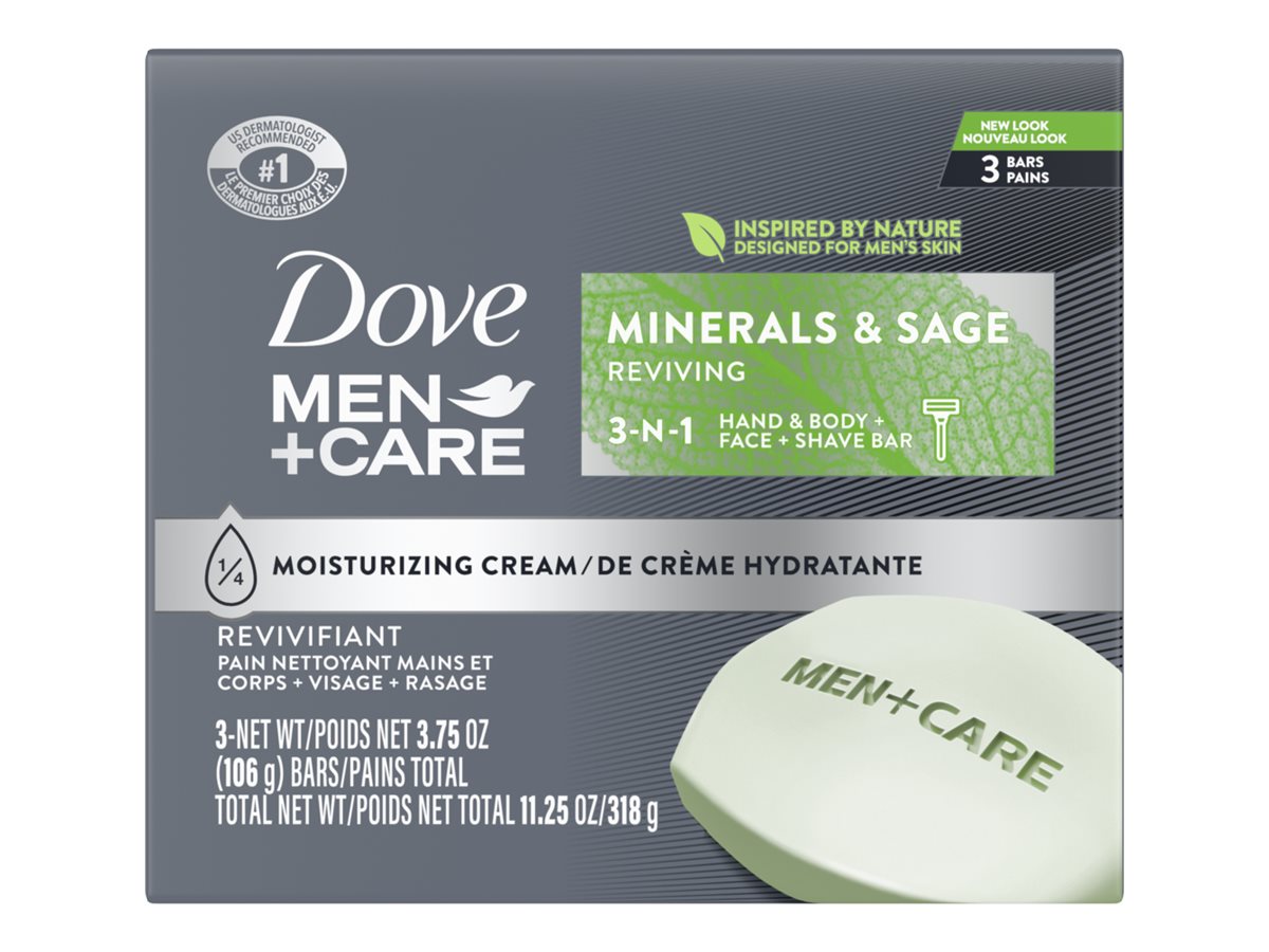 Men+Care Minerals + Sage Bar