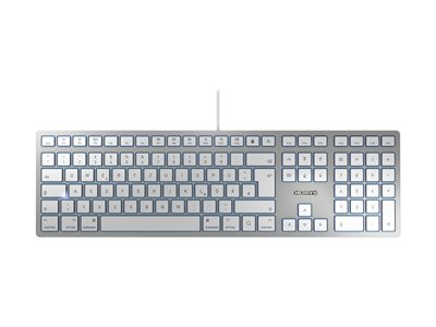 KC 6000 SLIM FOR MAC - keyboard - UK - silver Inpu