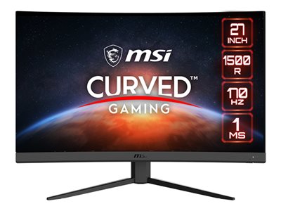 MSI G27CQ4 E2 LED monitor gaming curved 27INCH 2560 x 1440 WQHD @ 170 Hz VA 250 cd/m² 