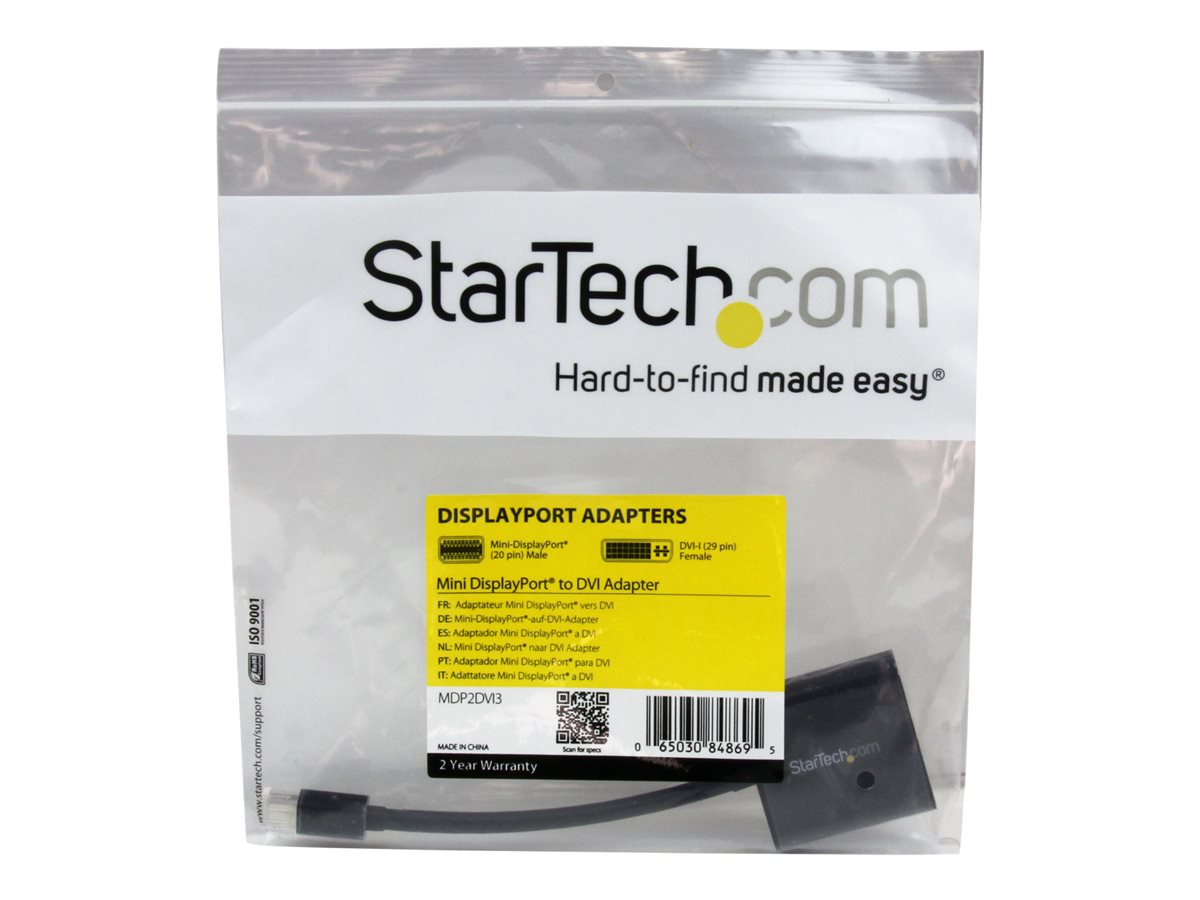 STARTECH Mini DisplayPort DP to DVI Video Adapter – foto 2