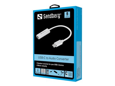 SANDBERG 136-27, Optionen & Zubehör Audio, Videoadapter 136-27 (BILD2)