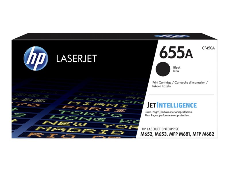 HP 655A LaserJet Toner Cartouche Noir
