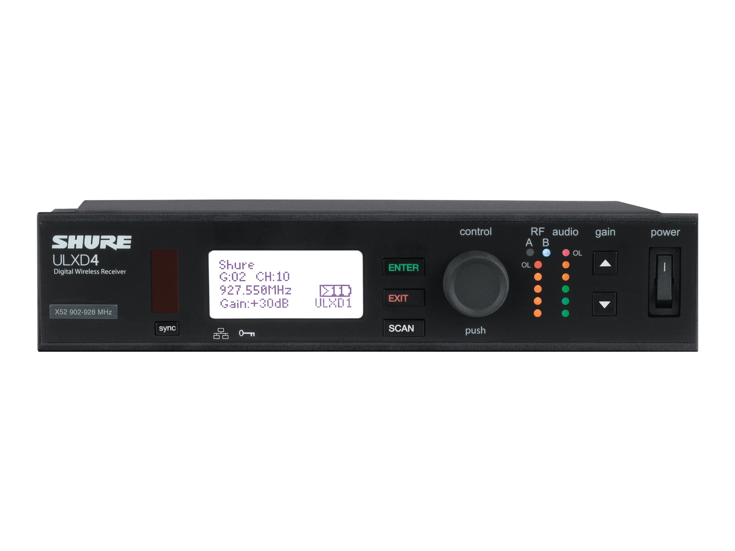 Shure ULX-D Digital Wireless System ULXD4