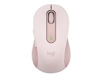 Logitech Signature M650 - Souris - optique - 5 boutons - sans fil - Bluetooth, 2.4 GHz - rcepteur USB Logitech Logi Bolt - rose