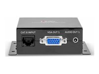 Récepteur VGA Cat.6 2 ports, 300m