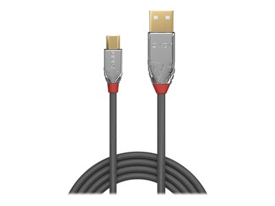 LINDY USB 2.0 Kabel Typ A/Micro-B Cromo Line M/M 5m - 36654