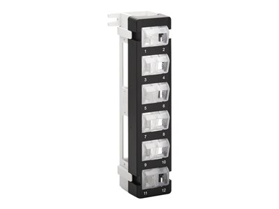 WM PATCH PANEL 12-PORT JACKS