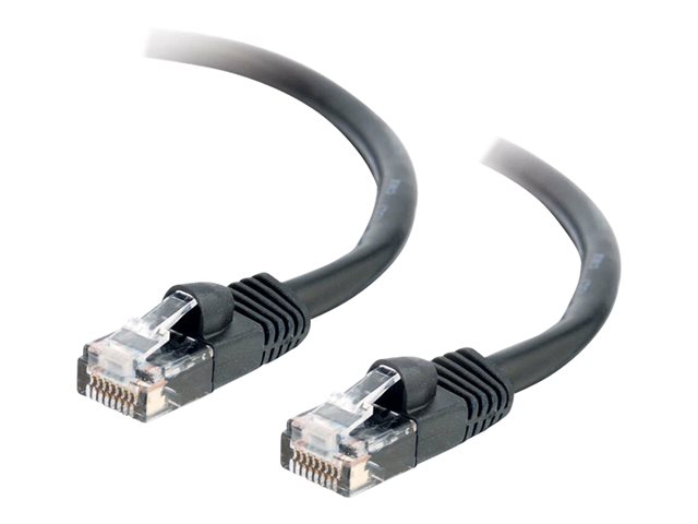 Image of C2G Cat5e Booted Unshielded (UTP) Network Patch Cable - patch cable - 3 m - black