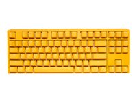 Ducky One 3 TKL Tastatur Mekanisk RGB Kabling Tysk