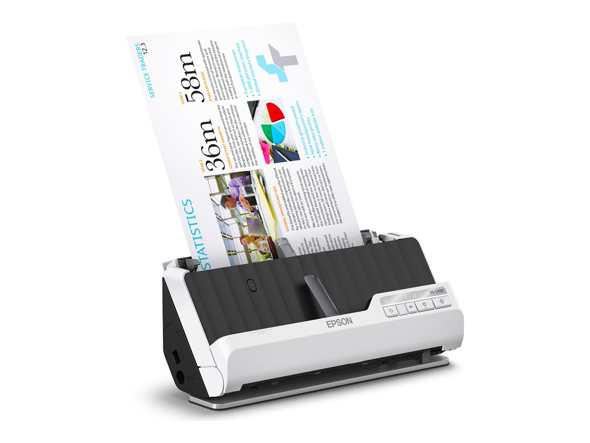 Epson DS-C490 - skener typ sheetfed - stolní - USB 2.0 – foto 7