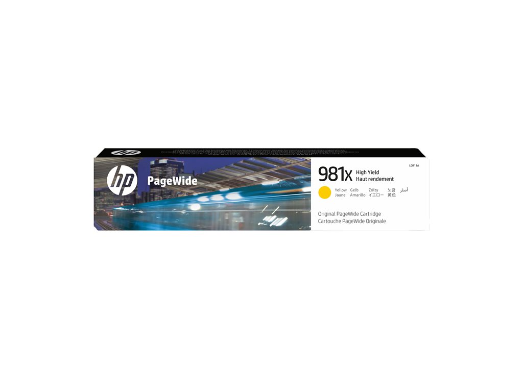 HP 981X XL Jaune PageWide Cartouche