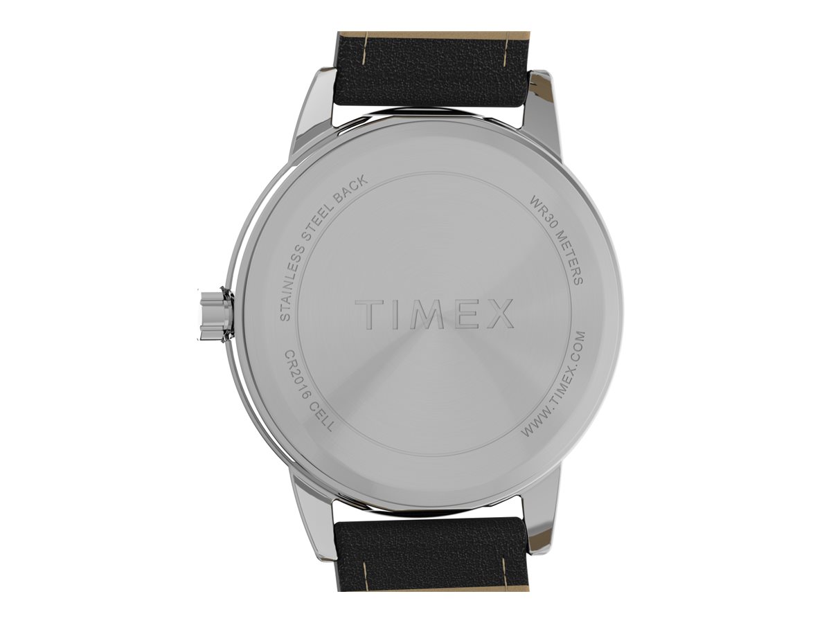 Timex Easy Reader Wristwatch - Black/Silver-Tone - TW2V691009J