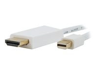 Comprehensive Adapter cable Mini DisplayPort male to HDMI male 10 ft snow white mo
