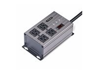 StarTech.com 4-Outlet Industrial Power Strip, EMI Isolation. Mountable