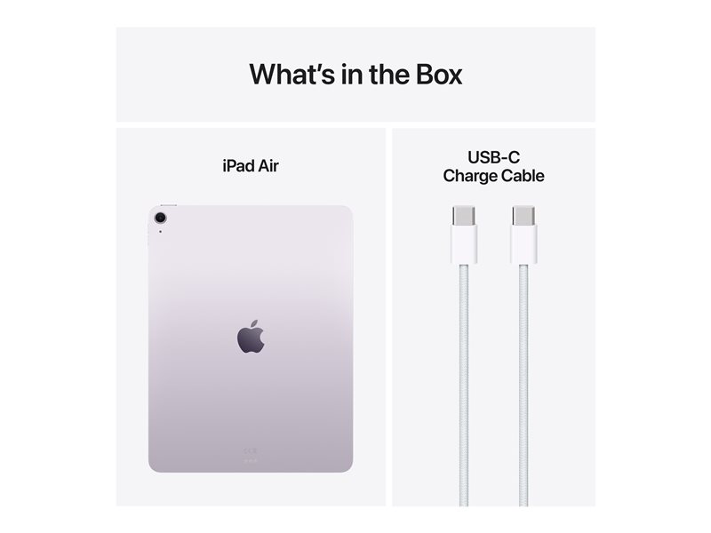 Apple iPad Air 13\'\' - M3 - 128 Go - Wi-Fi - mauve