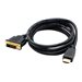AddOn 5 Pack 6ft HDMI to DVI-D Adapter Cable