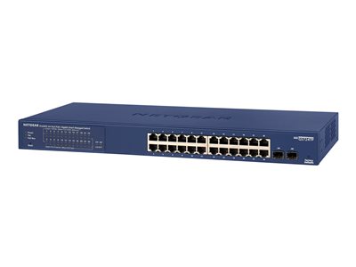 - GS724TPP switch - ports NETGEAR - Smart smart - GS724TPP-100NAS - rack-mountable 24