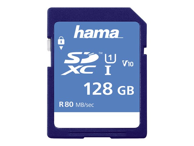 Hama Memory Fast - flash memory card - 128 GB - SD